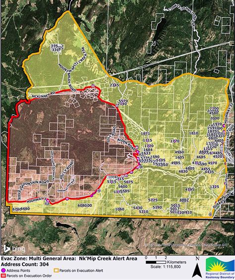 RDKB Orders Evacuation Of Area E Homes As NkMip Creek Wildfire Rages