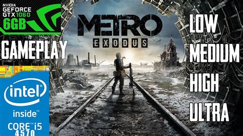 Metro Exodus Gtx Gb I Low Vs Medium Vs High Vs