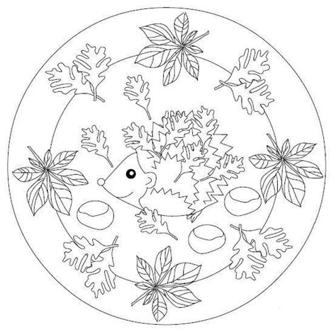 Coloriage Mandala Automne Maternelle Inspirational Coloriage Cole