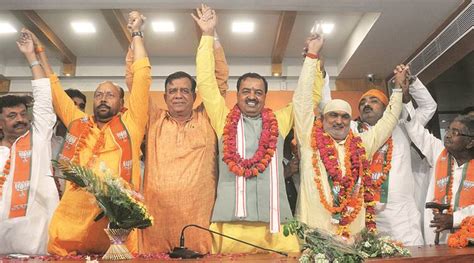 Uttar Pradesh Six Mlas From Congress Bsp Sp Join Bjp India News