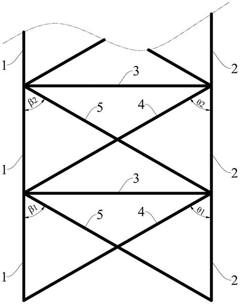 延性框架支撑结构的制作方法