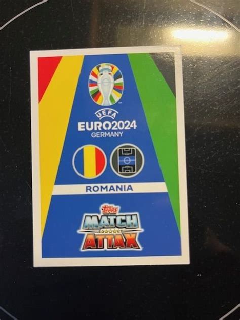 Topps Match Attax Euro 2024 Captain Stanciu Romania Acheter Sur Ricardo