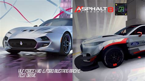 Asphalt 8 Airborne A8 VLF Force 1 V10 And Ford Mustang Mach E