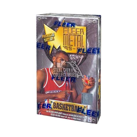 Fleer Metal Series Basketball Hobby Box Steel City Collectibles