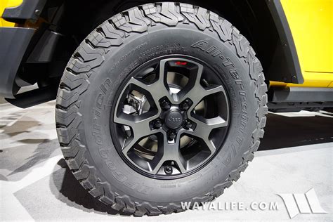 Rubicon JL wheel specs | Jeep Garage - Jeep Forum