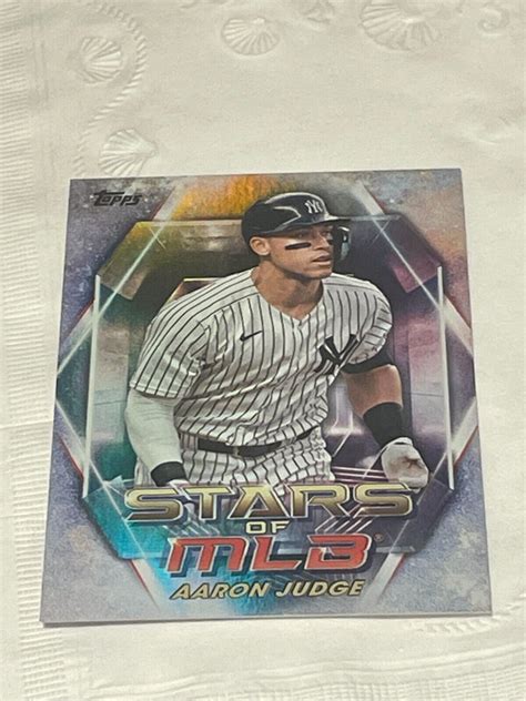 Aaron Judge SMLB 13 2023 Topps Stars Of MLB EBay