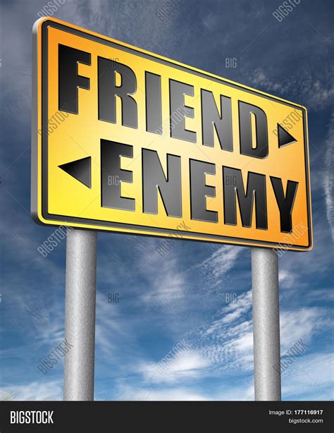 Friend Enemy Best Image & Photo (Free Trial) | Bigstock