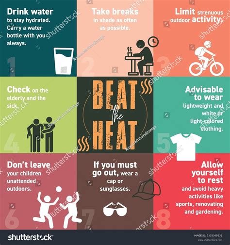 3 Tips Beat Heat Images Stock Photos And Vectors Shutterstock