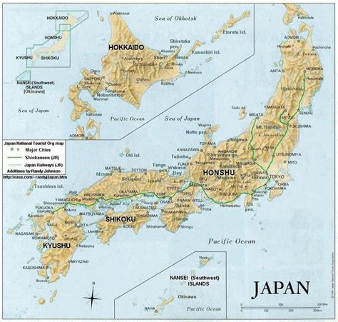 japan map islands | The Japan Chronicles: Maps of Japan (日本の地図, にほんの ...