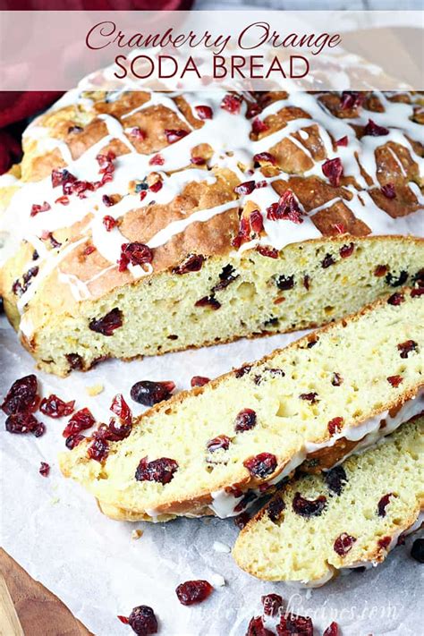 Easy Cranberry Orange Soda Bread Lets Dish Recipes