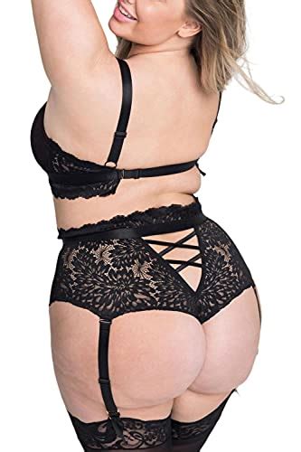 EVELUST Ensemble De Lingerie Grande Taille Pour Femme Sexy De Luxe Avec