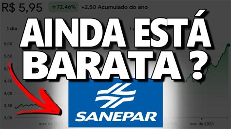 Sapr Sanepar Anuncia Dividendos De Natal E Mant M Bons Fundamentos