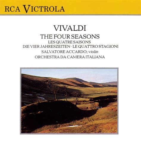 Vivaldi The Four Seasons Cds And Vinyl