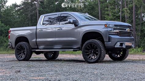 2019 Chevrolet Silverado 1500 With 22x10 18 Fuel Blitz And 35 12 5R22