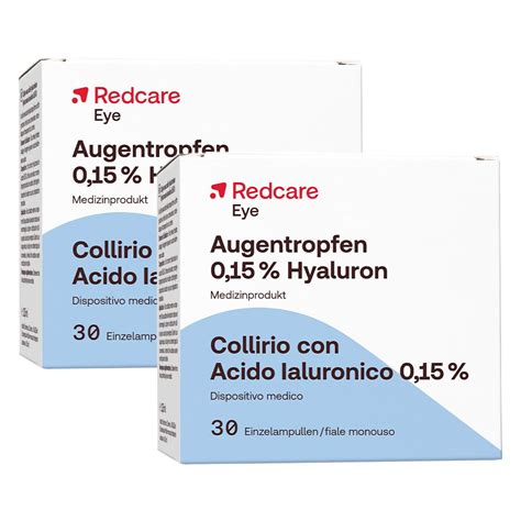 Redcare Augentropfen Hyaluron X X Ml Redcare Apotheke