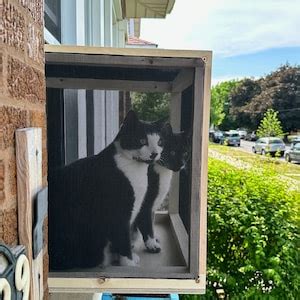 Catio DIY Digital Plan Window Box for Cats - Etsy