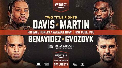 Gervonta Davis Contra Frank Martin En Directo En Fight Sports