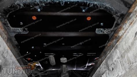 Защита поддона двигателя Тойота Камри V40 под бампер (защита картера ...