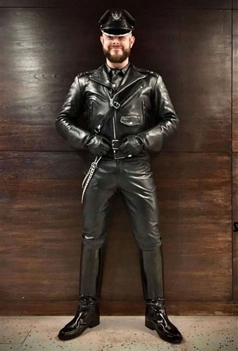 Pin Auf Full Leather Men