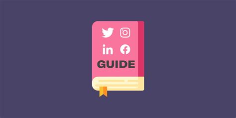 Social Media Style Guide And Template Digital Marketing Resource Hub