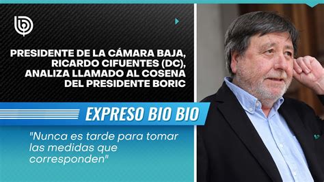 Presidente De La C Mara Baja Ricardo Cifuentes Analiza Llamado Al