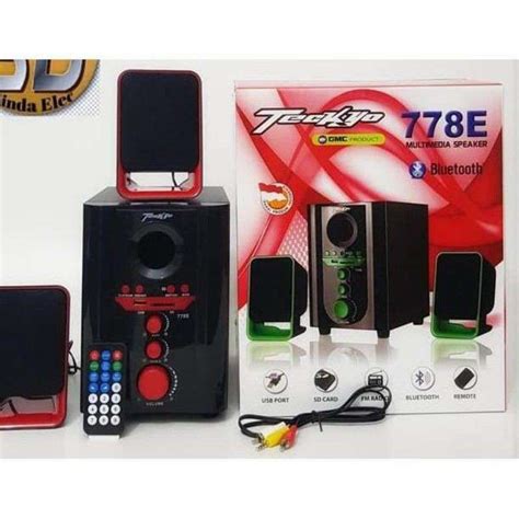 Jual Speaker Aktif Gmc Teckyo E Bluetooth Subwoofer Bass Di Seller