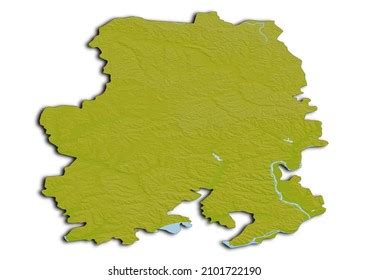 Udmurt Republicrussia Map Shaded Relief Map Stock Illustration 2101722190 | Shutterstock