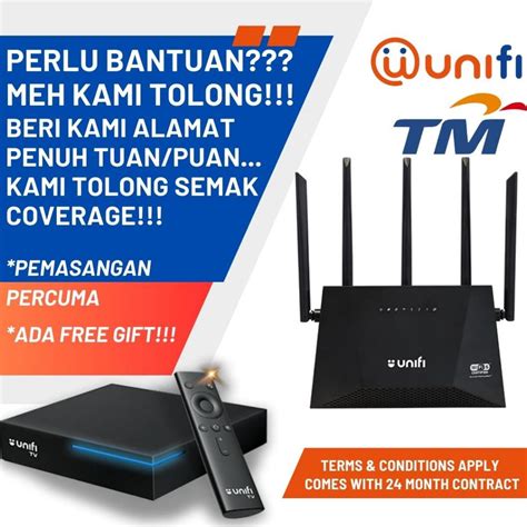 Unifi Home Fibre High Speed Internet Free Modem And Router Free