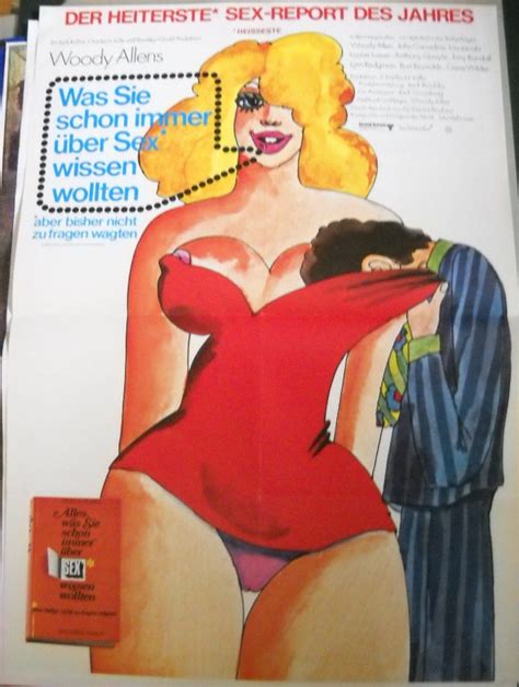 Was Sie Schon Immer über Sex Wissen Wollten Plakat A1 Andere Welten