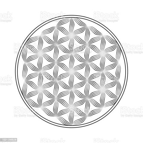 Flower Of Life Vector Icon Stock Illustration Download Image Now