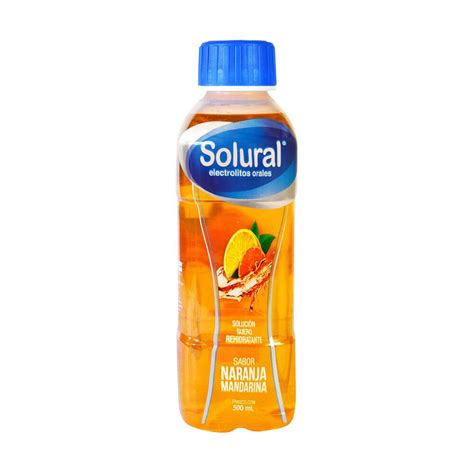 Solural Suero Rehidratante Sabor Naranja Mandarina Ml Df