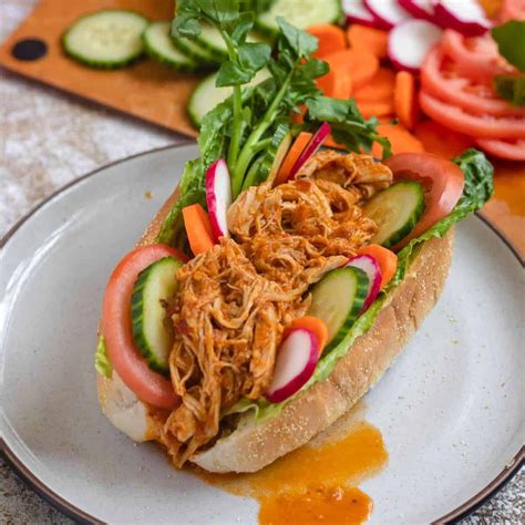 Pan Con Pollo Salvadoreño Recipe Chicken Sandwich Recipes