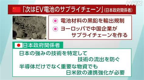 中国 レアアース関連技術 輸出規制のねらいは？ 【分かりやすく解説】｜おはbiz｜おはよう日本｜nhk