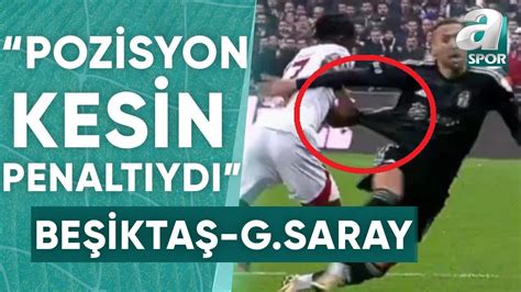 Erol Kaynar Cenk Tosun un Yerde Kaldığı Pozisyon Kesin Penaltıydı