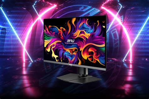 MSI представила первый в мире 27-дюймовый игровой монитор с экраном QD ...