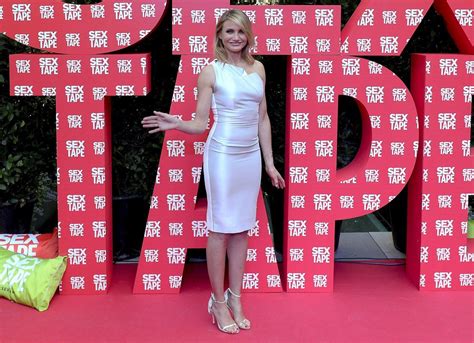 Cameron Diaz Picture Film Premiere Sex Tape