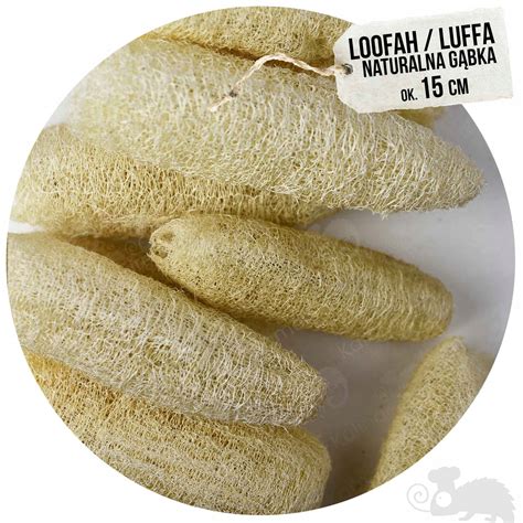 Loofah Luffa Naturalna G Bka Ro Linna D Mycia Szt Allegro Pl