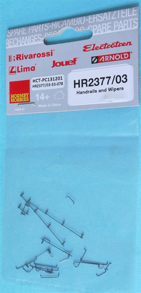 Hr Hornby Rivarossi Handrails Wipers For Bb Electric Loco E