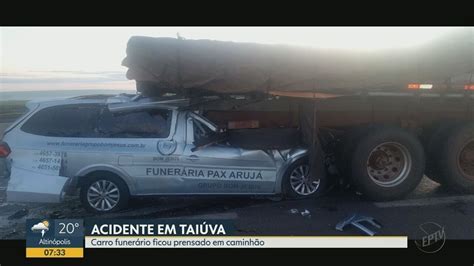 Acidente Entre Carros E Caminh O Deixa Ferido Grave Em Rodovia Perto De