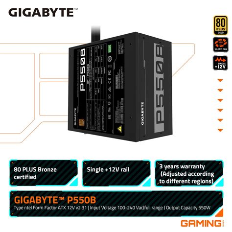 Jual Gigabyte Power Supply P550B | Shopee Indonesia