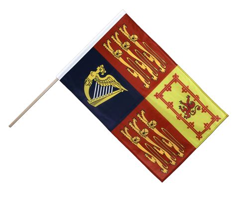 Gro Britannien Royal Standard Stockflagge Pro X Cm