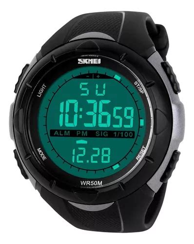 Reloj Deportivo Digital LED Militar Skmei 1025 Para Hombre MercadoLibre