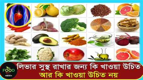 লিভার সুস্থ রাখতে কী খাবেন আর কী খাবেন না What To Eat And What Not To