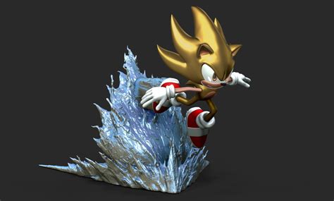 Artstation Classic Super Sonic