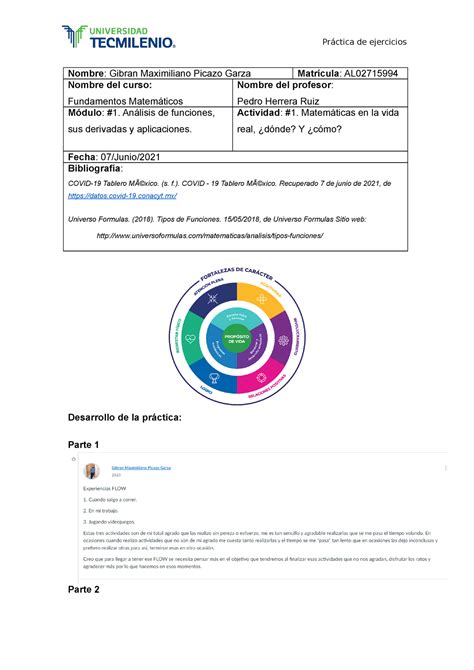 Actividad Fundamentos Matem Ticos Nombre Gibran Maximiliano