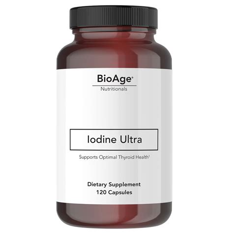 Iodine Ultra Bioage Nutritionals