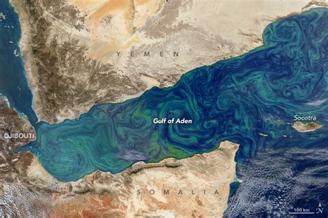 Gulf Of Aden Africa Map