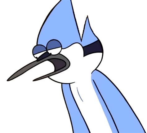 Mordecai Bored Render By Finnyt2009 On Deviantart