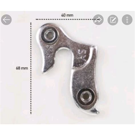 Jual Anting Dropout Adaptor External Rear Derailleur Hanger Rd Sepeda