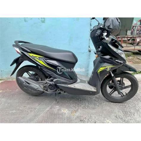 Motor Matic Murah Honda Beat FI Bekas Tahun 2019 Mulus Lengkap Normal